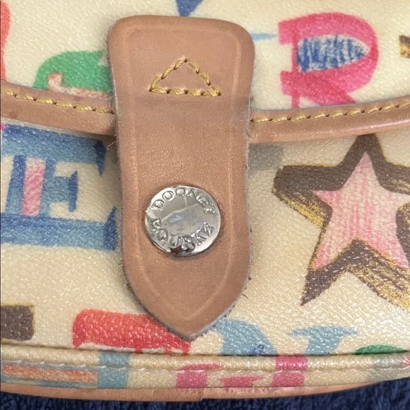 Dooney & Bourke Multicolor Alphabet Wristlet - Picture 3 of 12